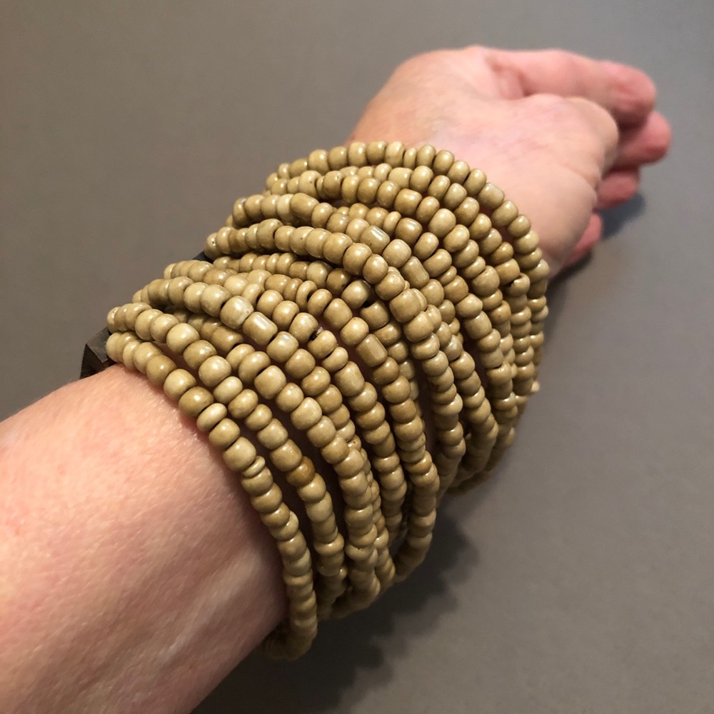 Bead bracelet.